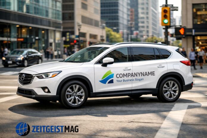 werbung auf firmenwagen mit privatnutzung